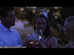 Model couple become swingers on vacation