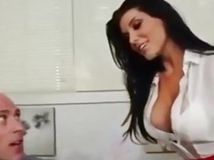 Boss Lady Seducing Her Employee In Office full vid at - Hotmoza.com