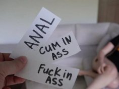 Step sister first time anal sex - rough doggy style anal creampie