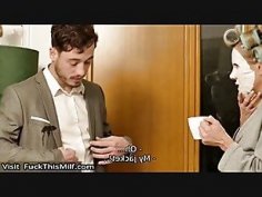 Big tits mature likes coffee and my cockpgokj