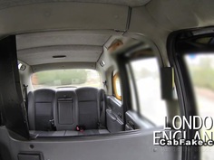 Huge tits British blonde anal banged in fake taxi reality european